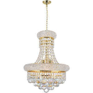 Empire 6 Light 14 inch Gold Chandelier Ceiling Light