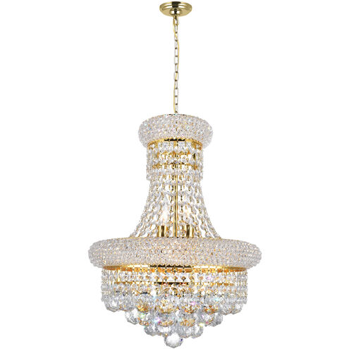 Empire 6 Light 14 inch Gold Chandelier Ceiling Light