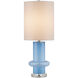 Aquaviva 27.75 inch 150.00 watt Blue/Clear/Polished Nickel Table Lamp Portable Light