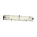 Alabaster Rocks LED 36 inch Brushed Nickel Bath Vanity Light Wall Light