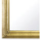 Sasha 34 X 22 inch Gold Leaf Mirror, Powder Room