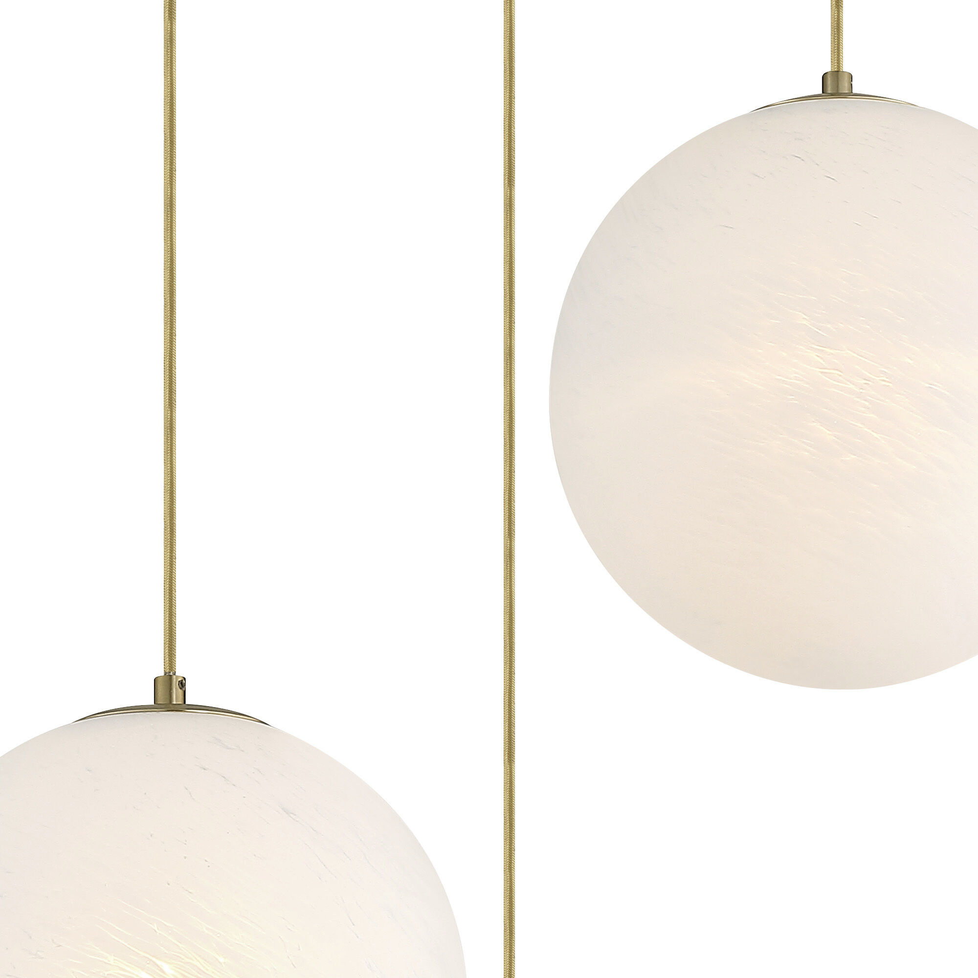 Pixie LED 28 inch Brushed Gold Chandelier Ceiling Light