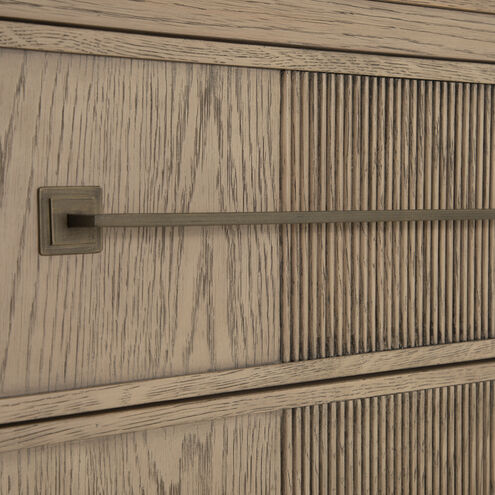 Jordan Blonde Natural / Brushed Bronze Dresser