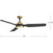 Fremont 60 inch Brushed Gold Ceiling Fan