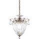 Bagatelle 1 Light 8 inch Heirloom Bronze Mini Pendant Ceiling Light in Swarovski