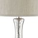 Linore 28 inch 150 watt Antique Mercury with Chrome Table Lamp Portable Light