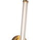 Alora Mood Elsie LED 1.75 inch Brushed Gold Bath Vanity Light Wall Light
