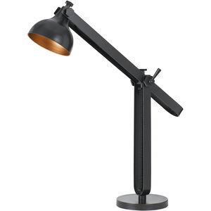 Latina 32 inch 60 watt Dark Bronze Desk Lamp Portable Light