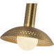 Alora Mood Arden LED 6 inch Brushed Gold Bath Vanity Light Wall Light