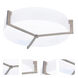 Apex 1 Light 17 inch Weathered Grey Flush Mount Ceiling Light in Linen White
