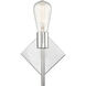 Mia LED 6.38 inch Polished Chrome ADA Sconce Wall Light