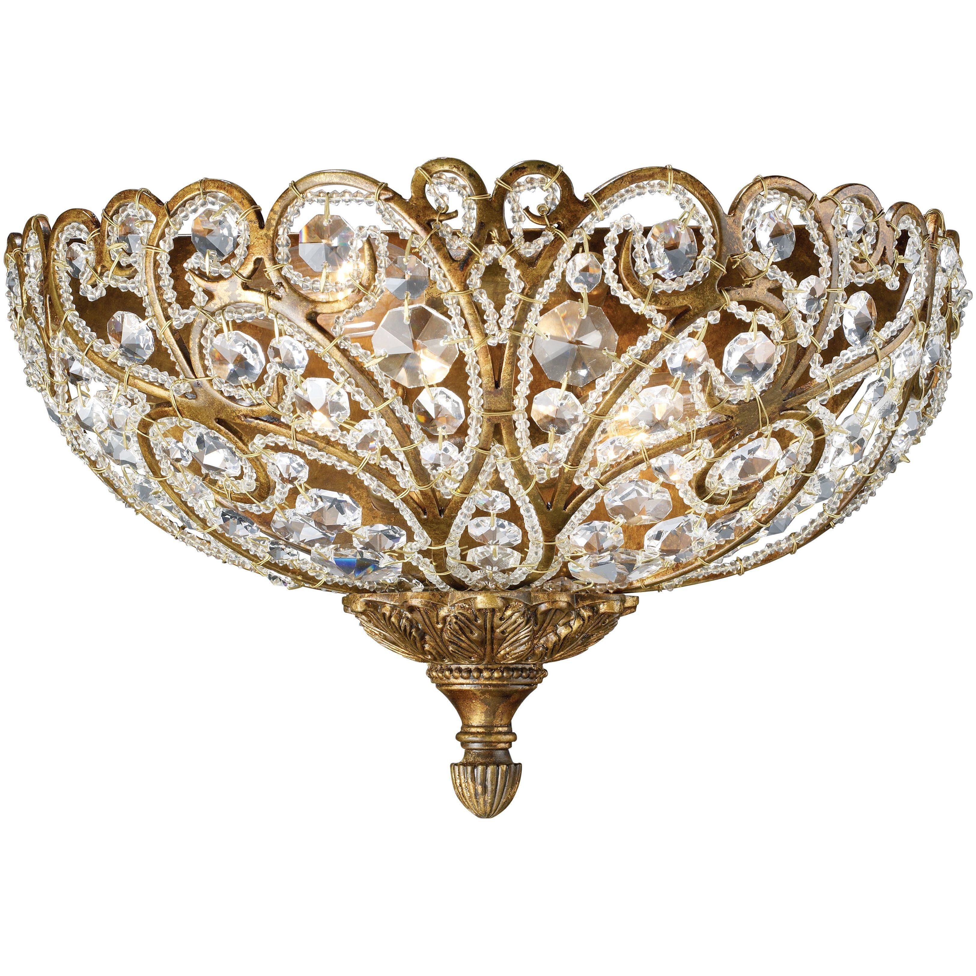 Seneca 2 Light 14 inch Spanish Bronze Sconce Wall Light