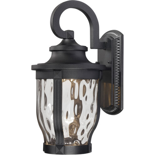 Merrimack LED 16 inch Sand Coal Outdoor Wall Mount in Black, Great Outdoors