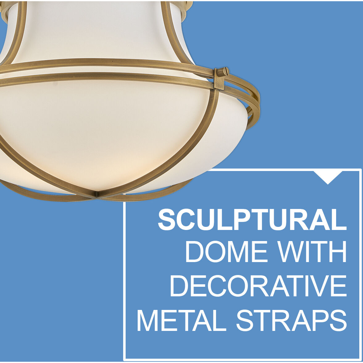 Saddler 3 Light 15.25 inch Heritage Brass Flush Mount Ceiling Light