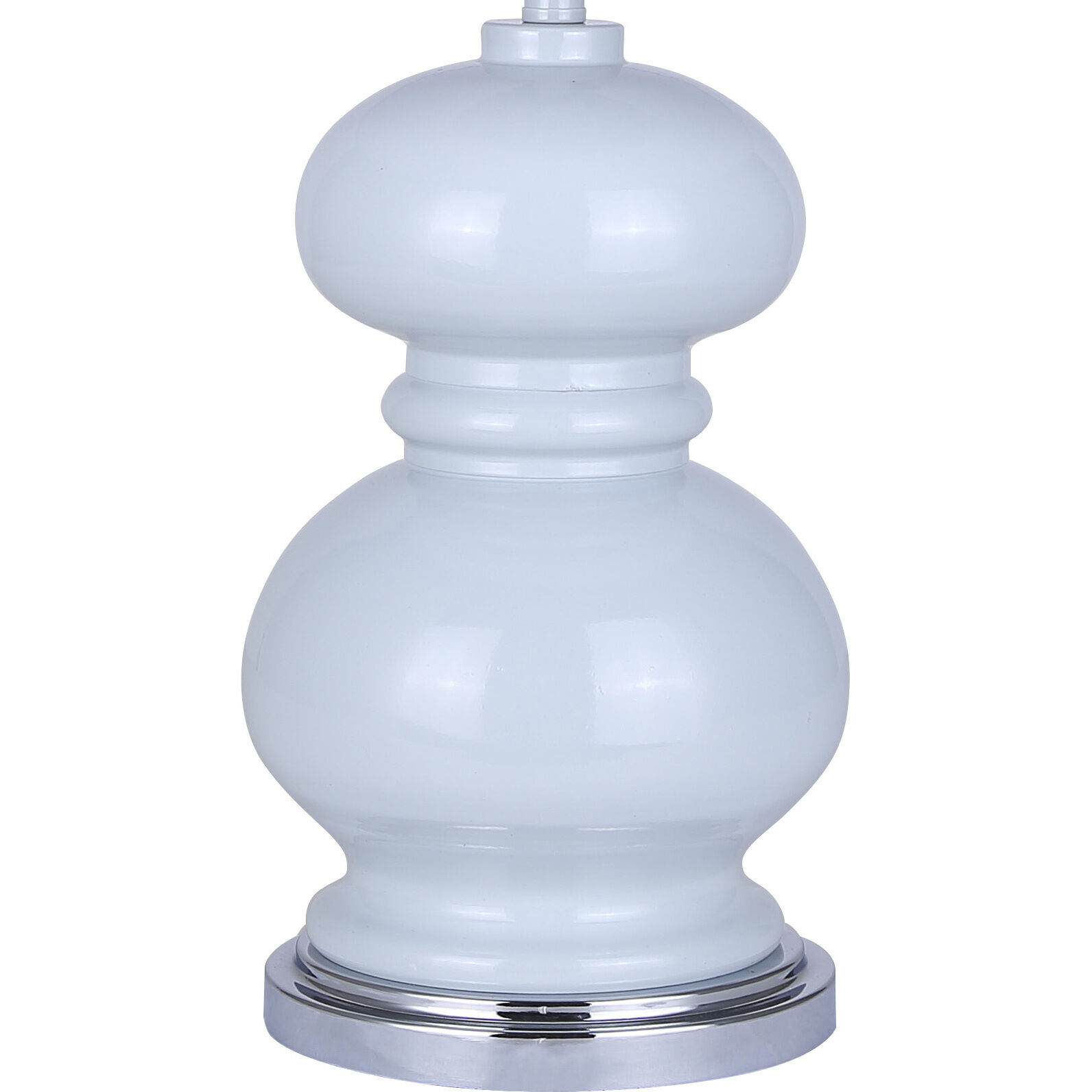 Biely 22.75 inch 100.00 watt Light Blue Table Lamp Portable Light