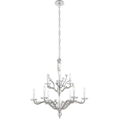 Venus 9 Light 32 inch Pewter Chandelier Ceiling Light