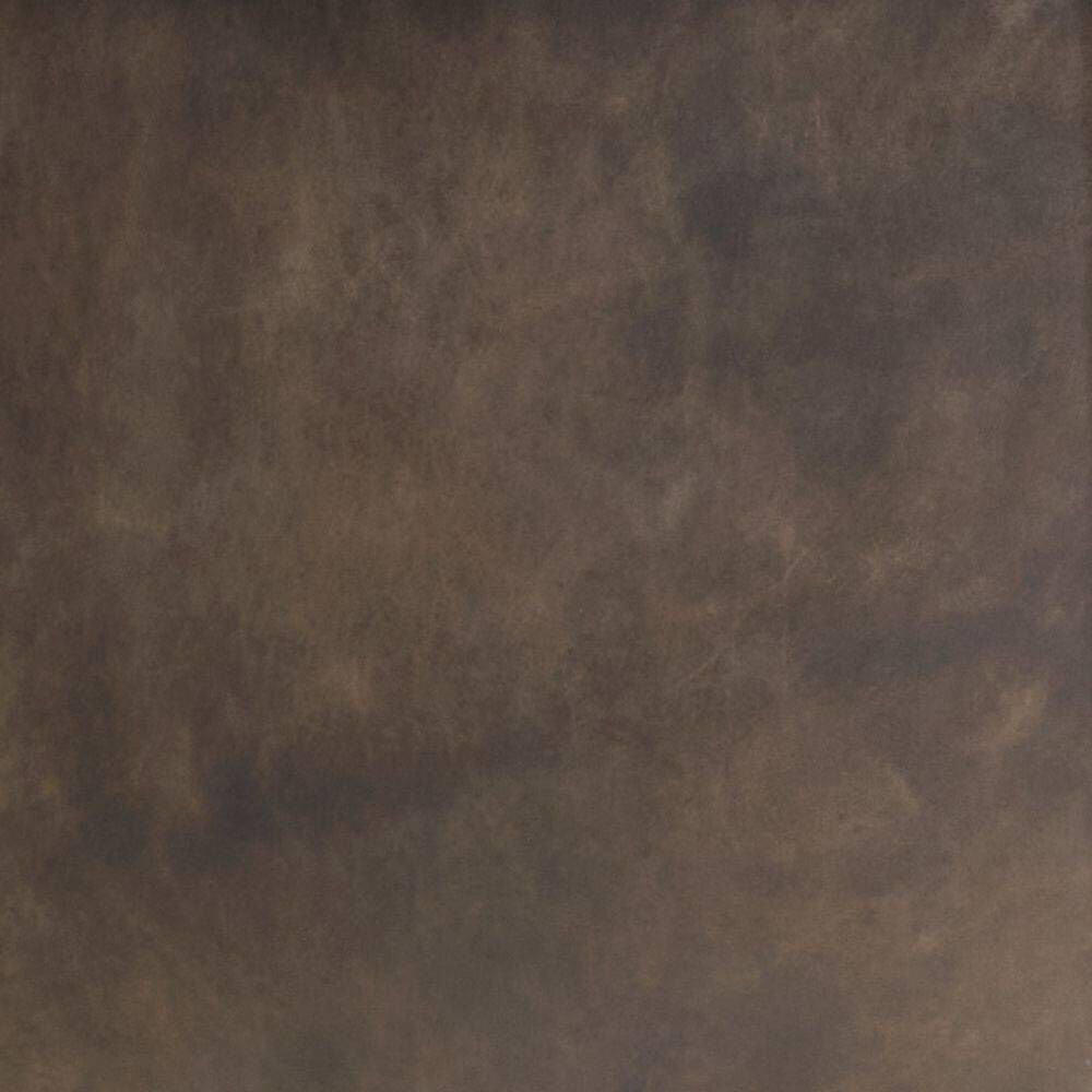 Giroud Ore Leather and Blackened Iron Lounge Chair