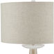 Pharos 31.5 inch 150 watt Natural Table Lamp Portable Light