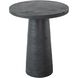 Anita 22 inch Black Side Table