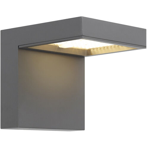 Taag LED 9.8 inch Charcoal Outdoor Wall Light in LED 80 CRI 4000K, No Options, Integrated LED