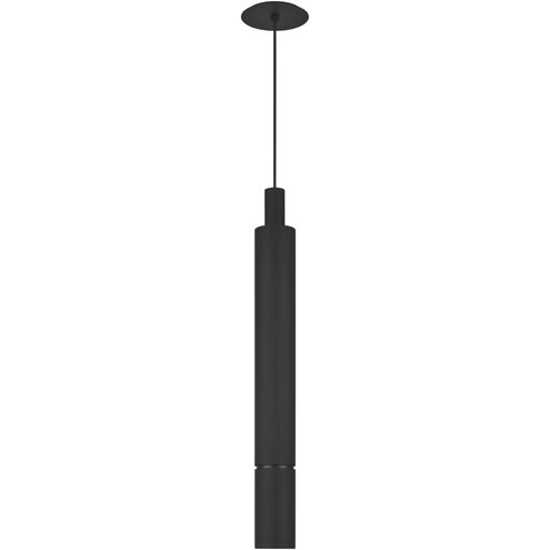 Mick De Giulio Sottile LED Nightshade Black Pendant Ceiling Light, Integrated LED