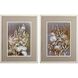 Florals Collection Brown Framed Art