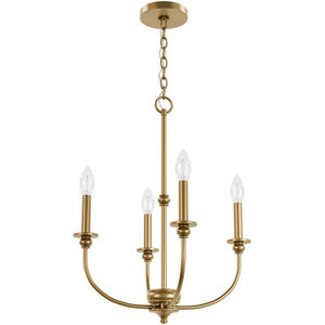 Southcrest 4 Light 18 inch Luxe Gold Chandelier Ceiling Light