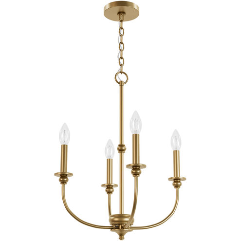 Southcrest 4 Light 18 inch Luxe Gold Chandelier Ceiling Light