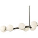Selene 14 Light 74 inch Black Oxide Linear Pendant Ceiling Light