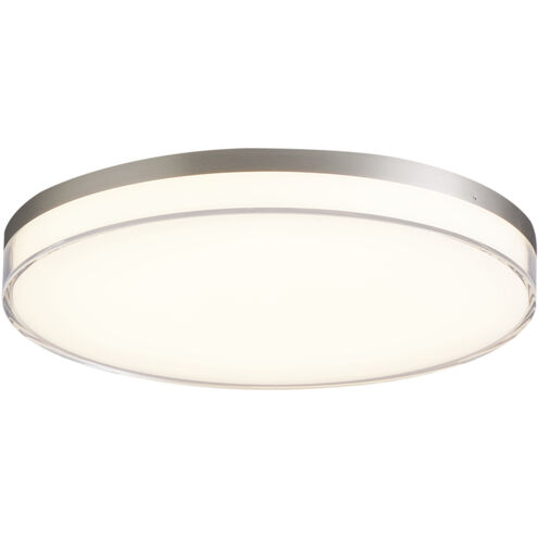 LED Flush Mounts LED 13 inch Brushed Nickel Flush Mount Ceiling Light, Outdoor
