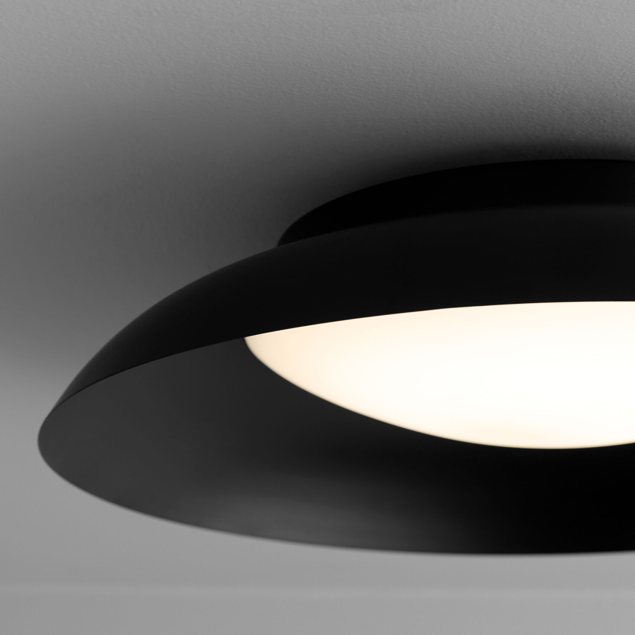 Bongo LED 19.75 inch Black Flush Mount Ceiling Light