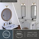 Standford LED 13 inch Antique Brass Bathroom Light Wall Light
