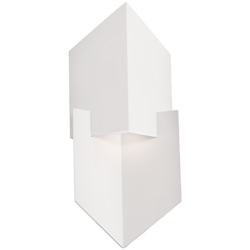 Cupid 1 Light 13.88 inch White Outdoor Wall Light