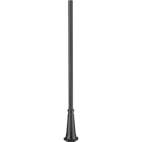 Outdoor Post Black Outdoor Posts + Hardware