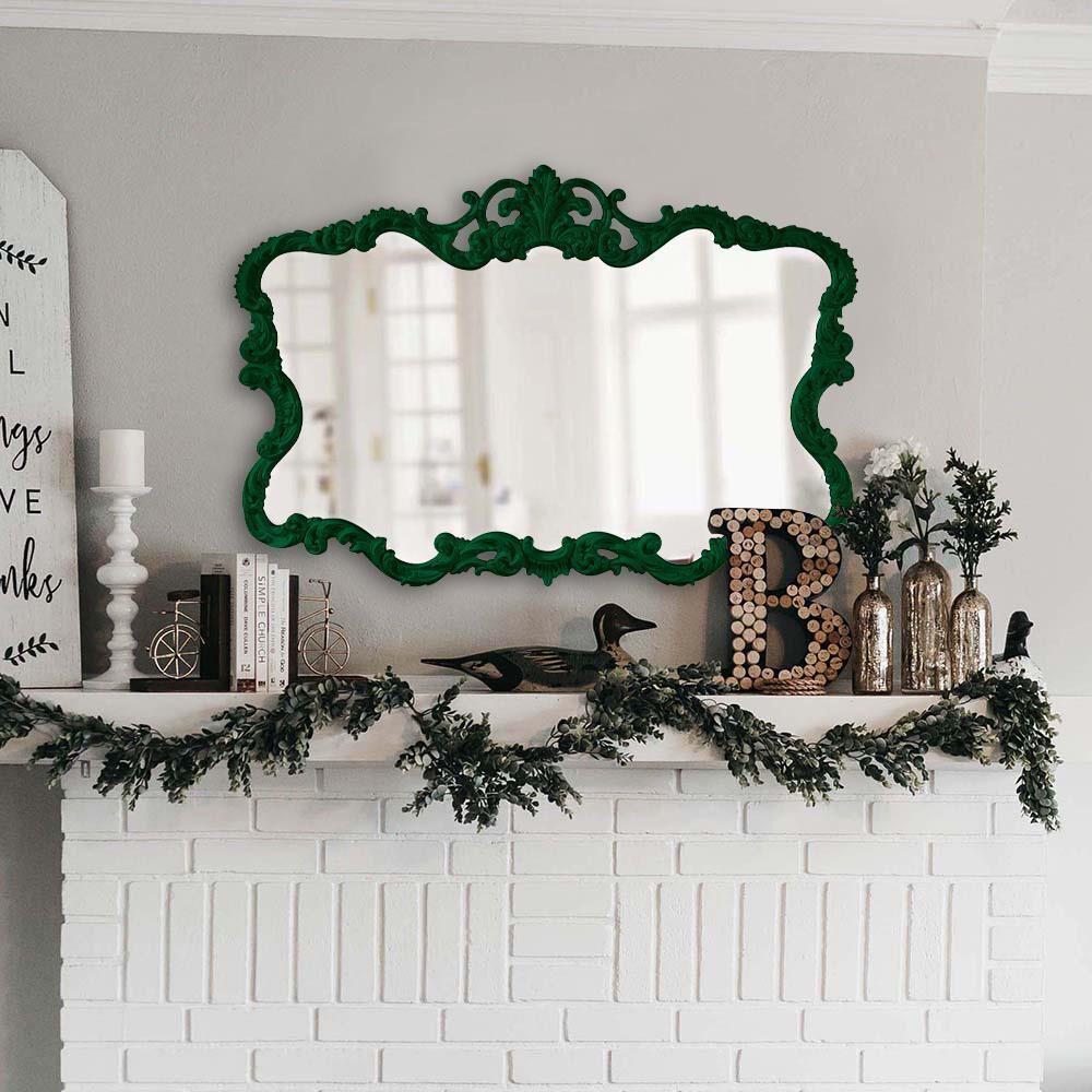 Talida 38 X 27 inch Hunter Green Mirror