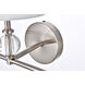 Bethany 3 Light 28 inch Stain Nickel Bath Sconce Wall Light