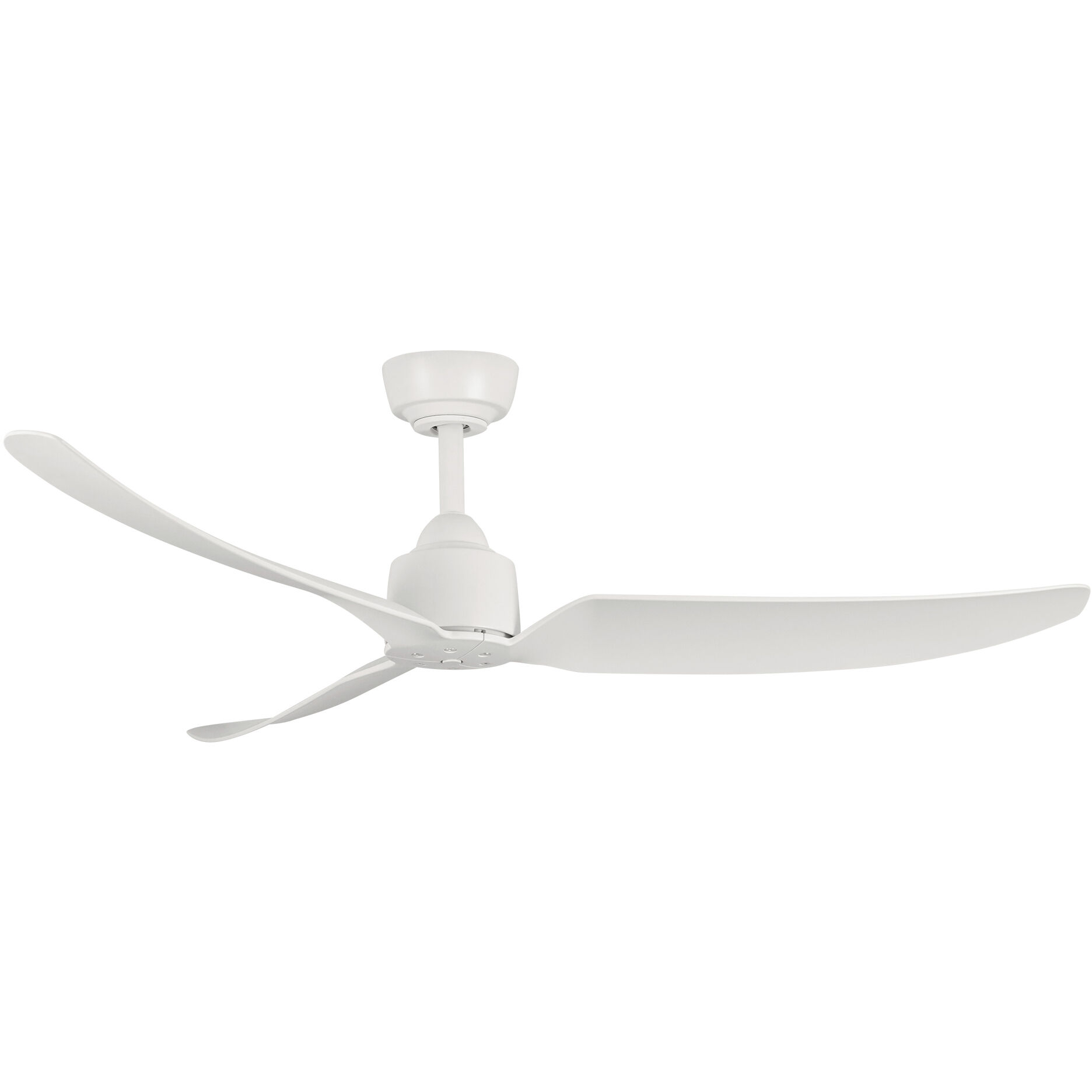 Hugo 52 inch Matte White Exterior Ceiling Fan