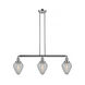 Franklin Restoration Geneseo LED 38 inch Polished Nickel Island Light Ceiling Light, Franklin Restoration
