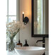 Bedford Wall Sconce Wall Light in Matte Black