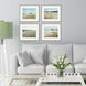 Scenic Collection Blue Framed Art