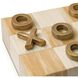 Tic Tac Toe Polished Brass Game, Board