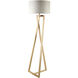 Verdantia 62.5 inch 100 watt Brown Accent Floor Lamp Portable Light
