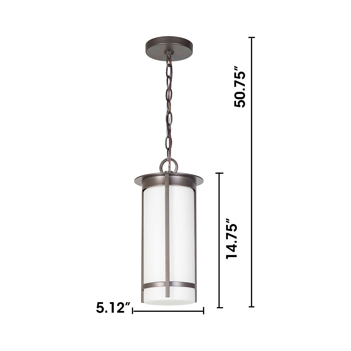 Truxton 1 Light 5.12 inch Graphite Mini Pendant Ceiling Light