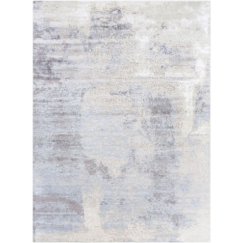 Imola 108 X 72 inch Light Silver / Slate / Silver / Metallic - Silver Handmade Rug in 6 x 9