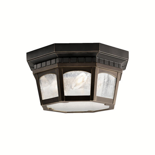 Courtyard 3 Light 12.25 inch Outdoor Ceiling Light