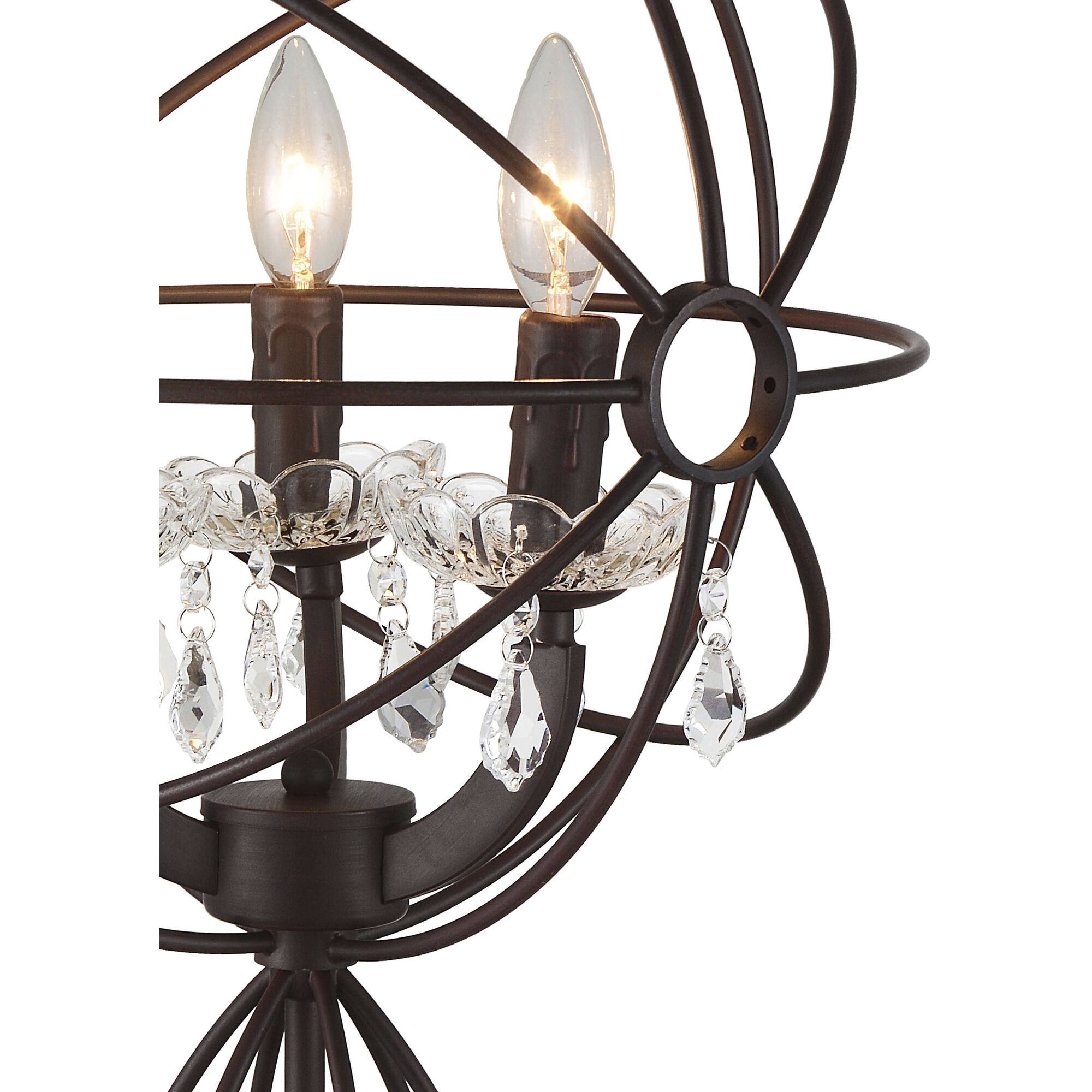 Campechia 65 inch 60.00 watt Brown Floor Lamp Portable Light