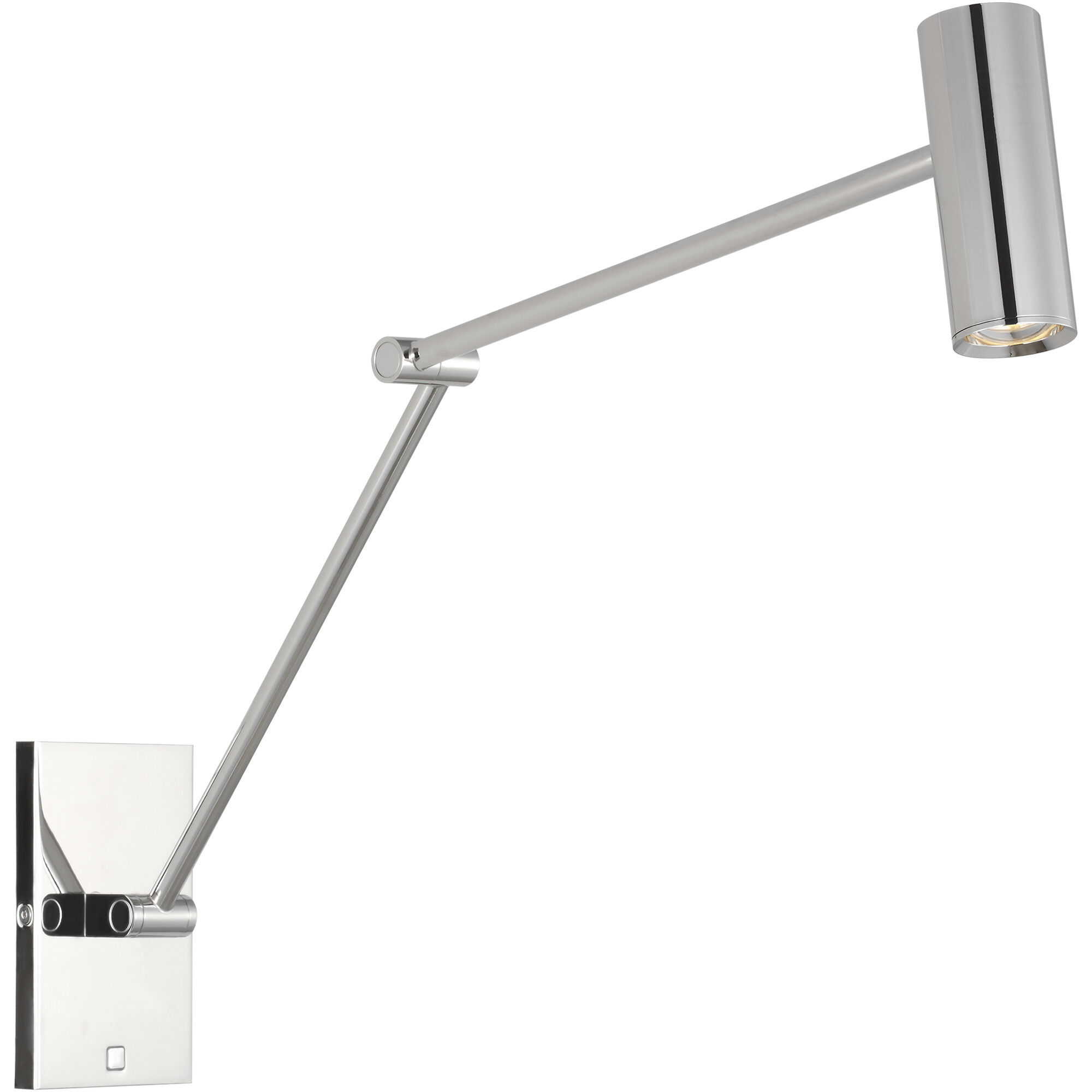 Sean Lavin Ponte 22.6 inch 8.40 watt Polished Nickel Task Wall Sconce Wall Light