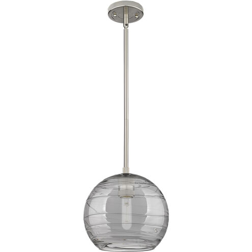 Crown Point 1 Light 8 inch Satin Nickel Pendant Ceiling Light