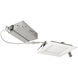 E-Series Matte Powder White Recessed Downlight, Selectable CCT