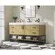 Caroline 60 X 34 inch Honey Brown Bathroom Vanity Cabinet